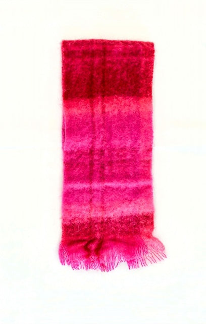 Casual Mohair Scarf [Color] Cromwell Cherry Pink